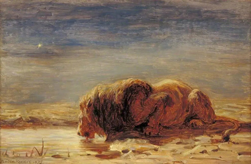 O rei bebe - Briton Rivière