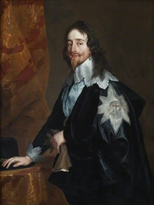 O rei Charles I (1600-1649) - Antoine van Dyck