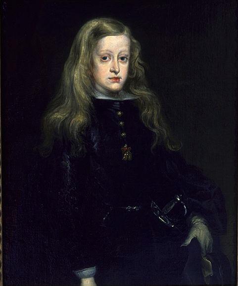 Le roi Charles II, Espagne - Juan Carreño de Miranda image 1 copie peinte à la main à l’huile