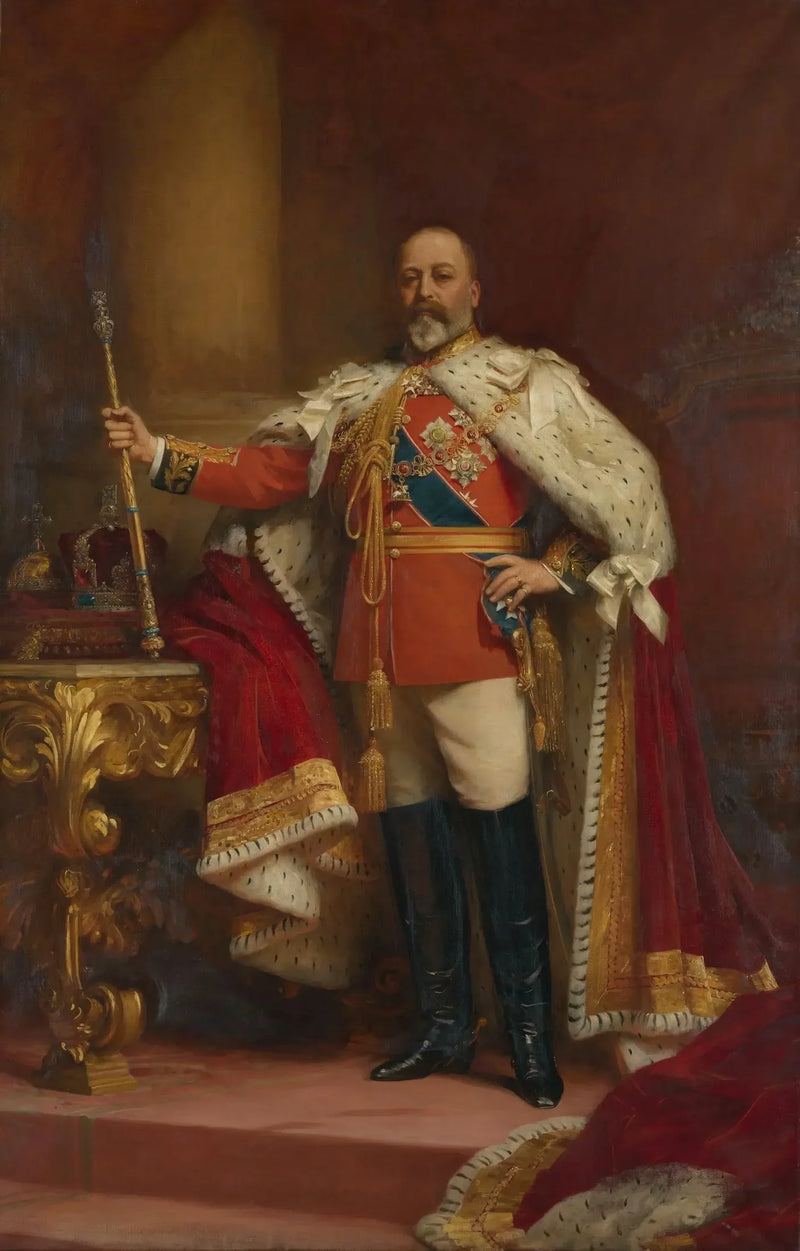 O rei Eduardo VII (1841-1910) - Luke Fildes