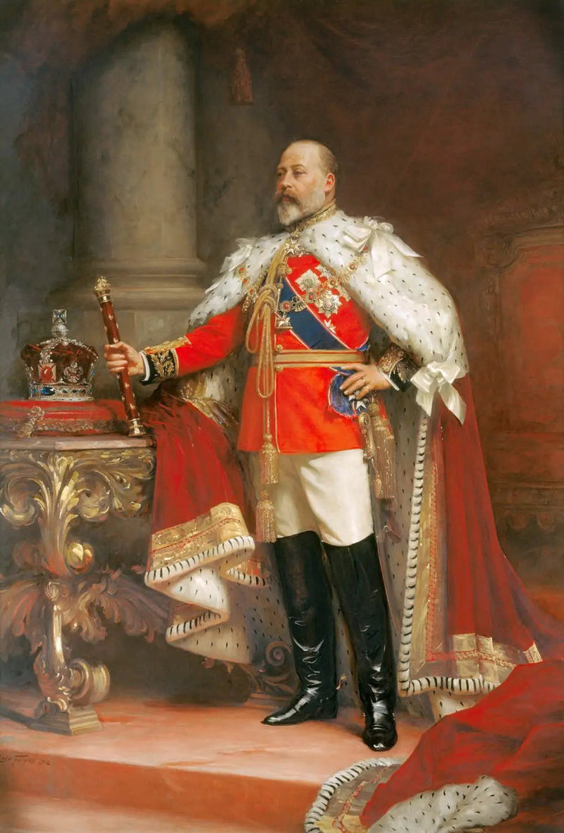 O rei Eduardo VII (1841-1910) - Luke Fildes