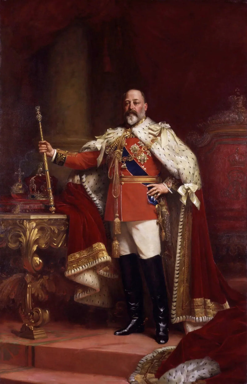 O rei Eduardo VII - Luke Fildes