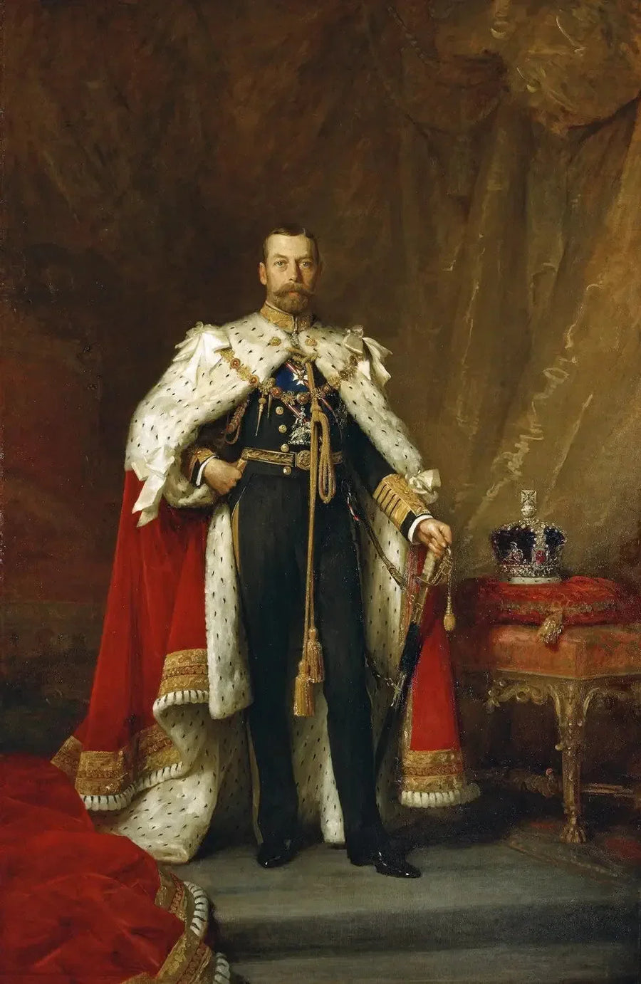 Rei George V (1865-1936) - Luke Fildes