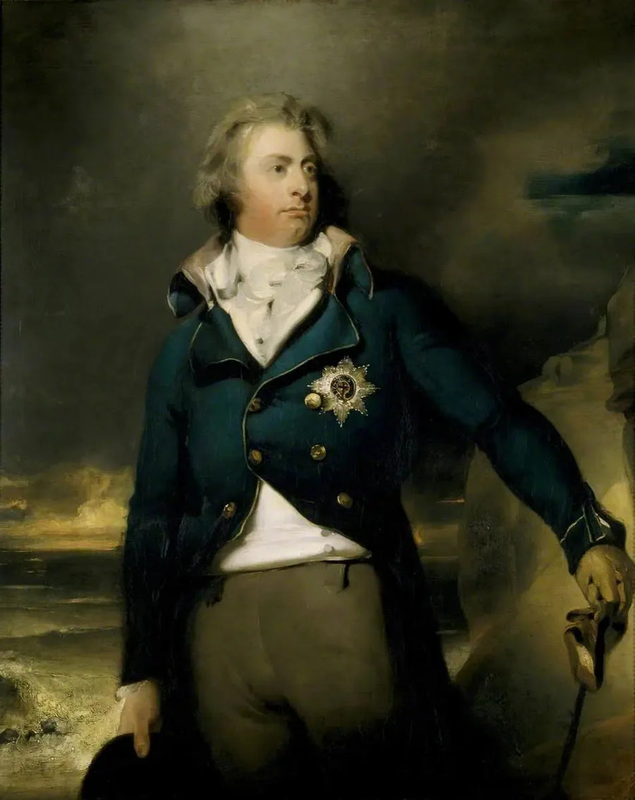 O rei Guilherme IV (1765–1837) como duque de Clarence - Thomas Lawrence