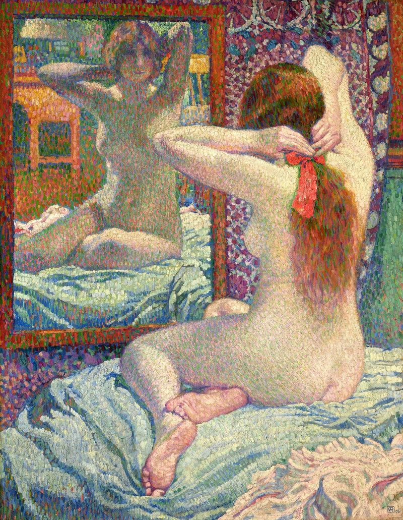 O fita escarlate - Théodore van Rysselberghe