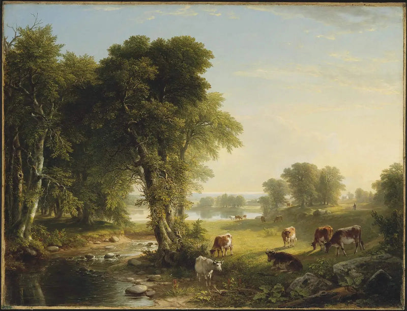 O riacho murmurante - Asher Brown Durand