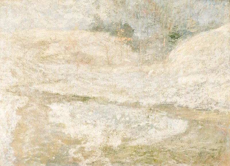 O riacho, Greenwich, Connecticut - John Henry Twachtman