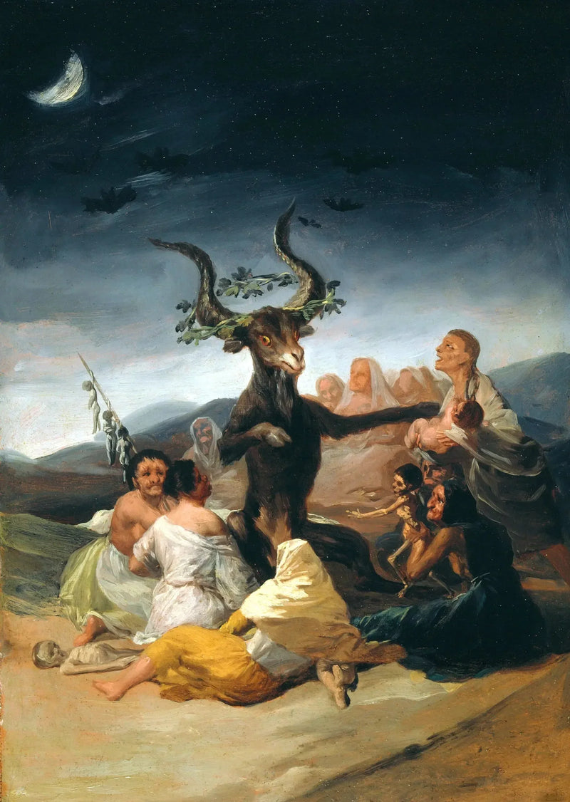 O Sabá das Bruxas - Francisco de Goya