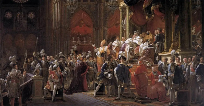 A coroação de Carlos X - François Gérard