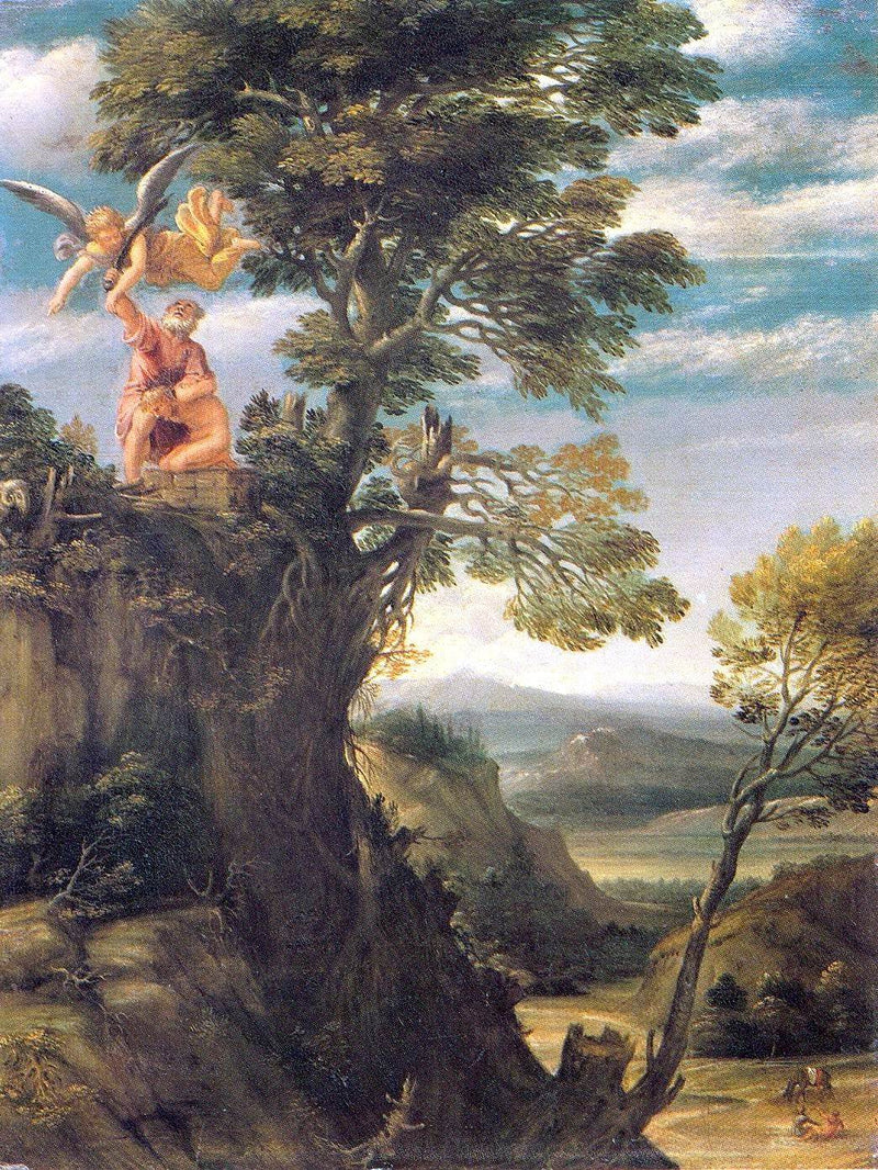 O Sacrifício de Abraão - Annibale Carracci
