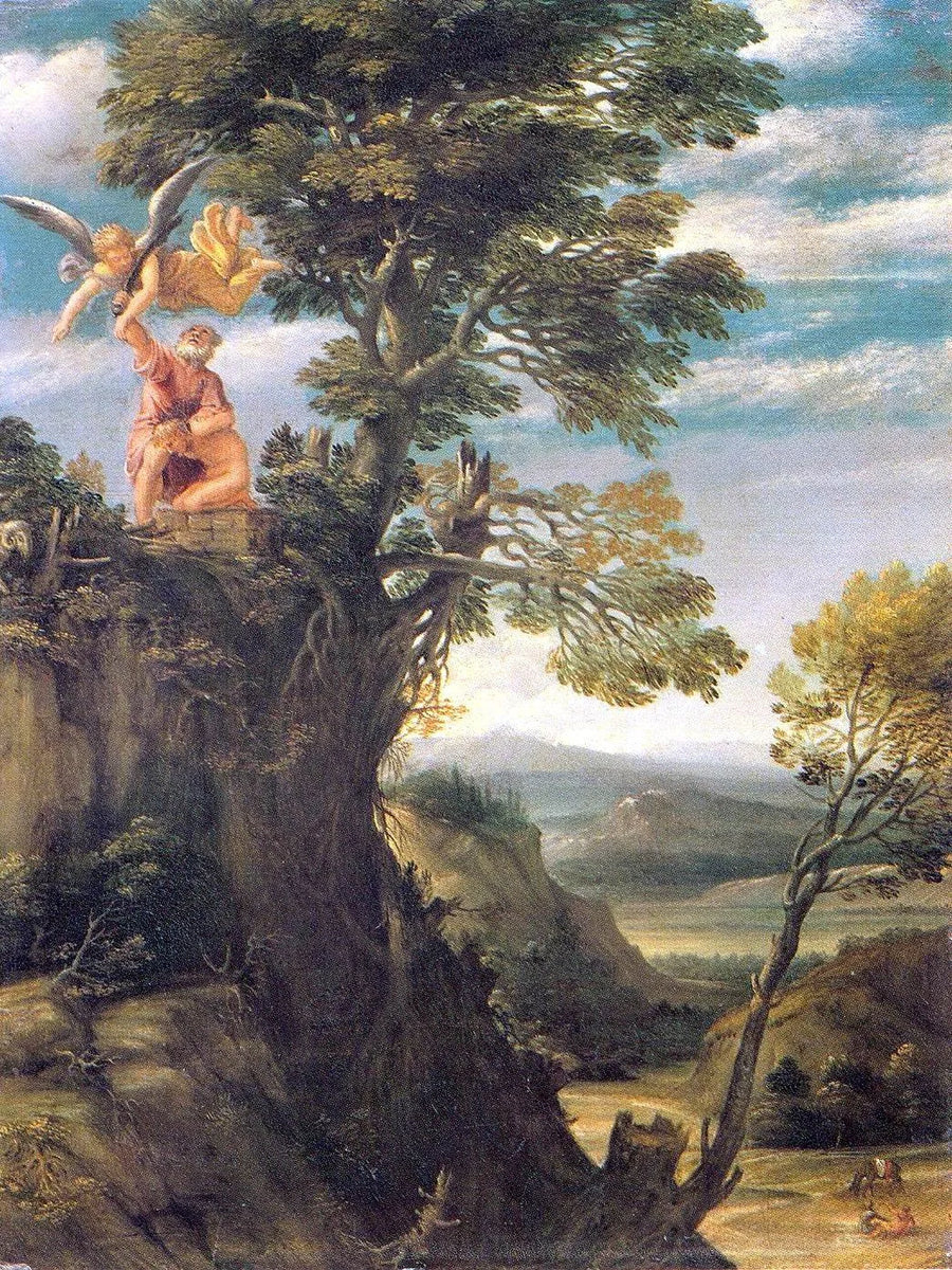 O Sacrifício de Abraão - Annibale Carracci