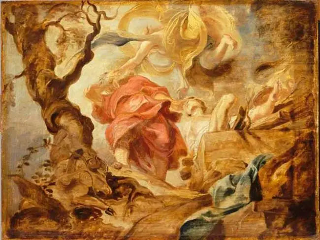 O Sacrifício de Abraão - Peter Paul Rubens