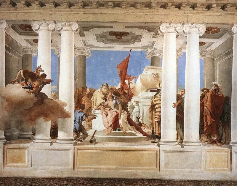 O Sacrifício de Ifigênia - Giovanni Battista Tiepolo