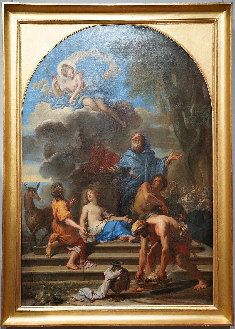 O Sacrifício de Ifigênia - Jean-Baptiste Jouvenet