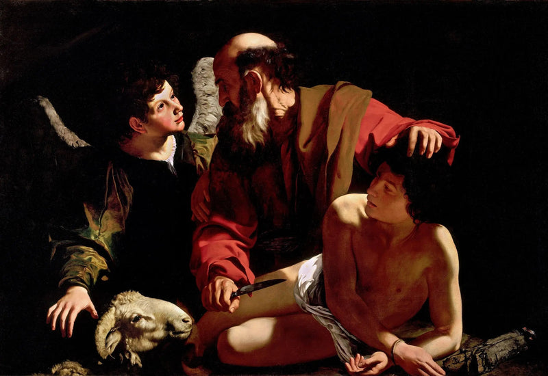 O Sacrifício de Isaac - Caravaggio
