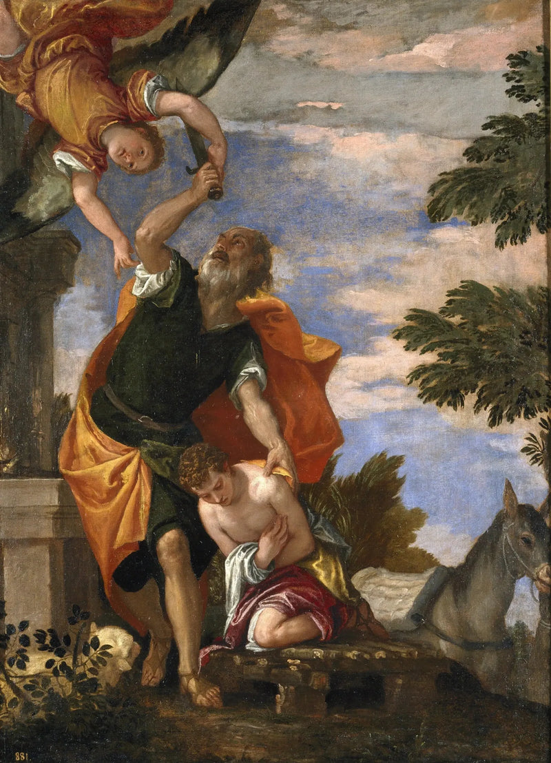 O Sacrifício de Isaac - Paul Véronèse