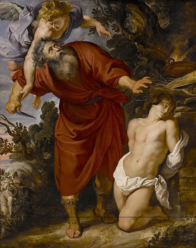 O sacrifício de Isaac - Peter Paul Rubens