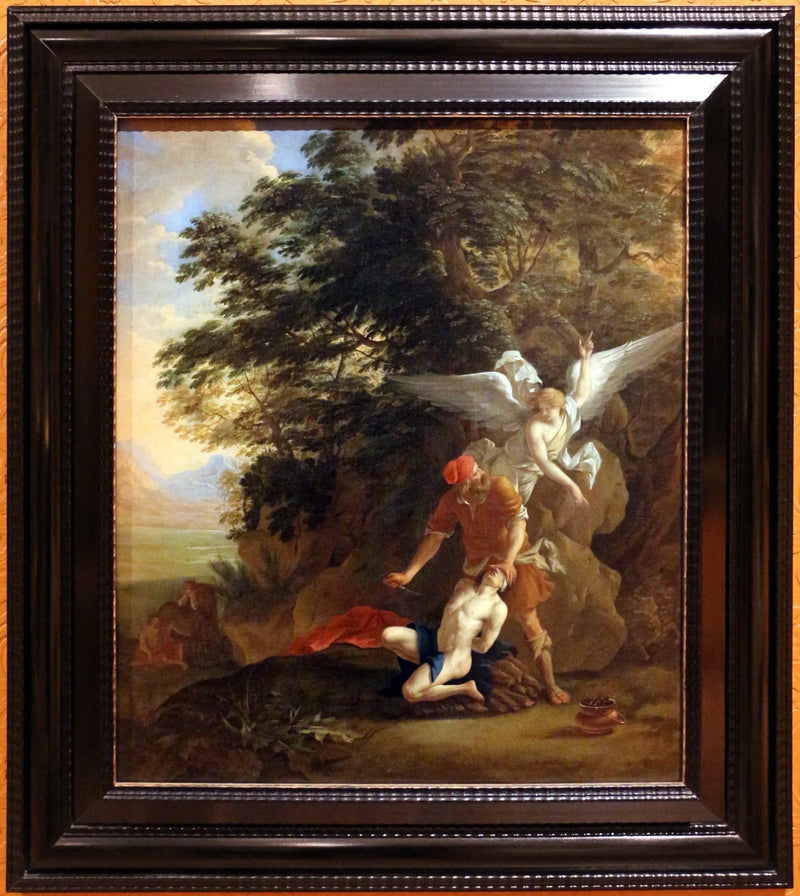 O Sacrifício de Isaac - Simon Vouet