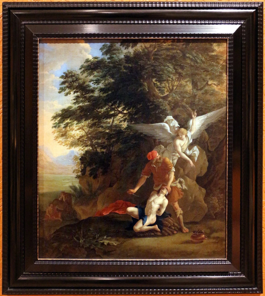 O Sacrifício de Isaac - Simon Vouet