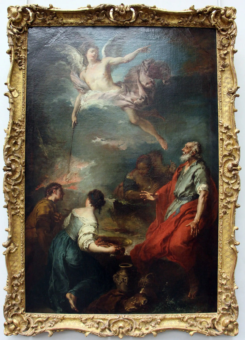 O Sacrifício de Gedeão - François Boucher