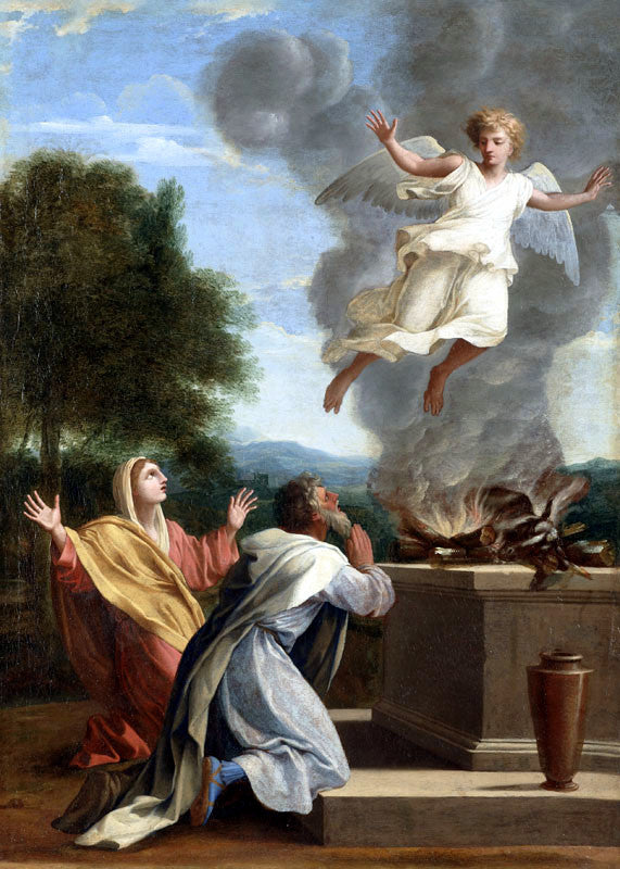 O Sacrifício de Manué - Eustache Le Sueur