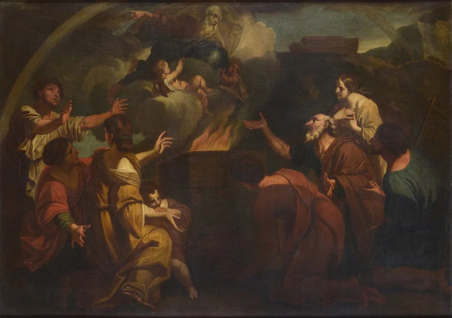 Le sacrifice de Noé - Carlo Maratta