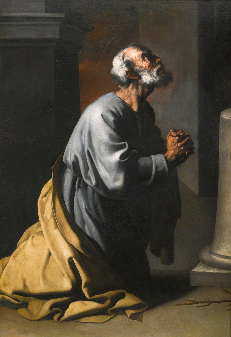 O São Pedro Penitente - Francisco de Zurbarán