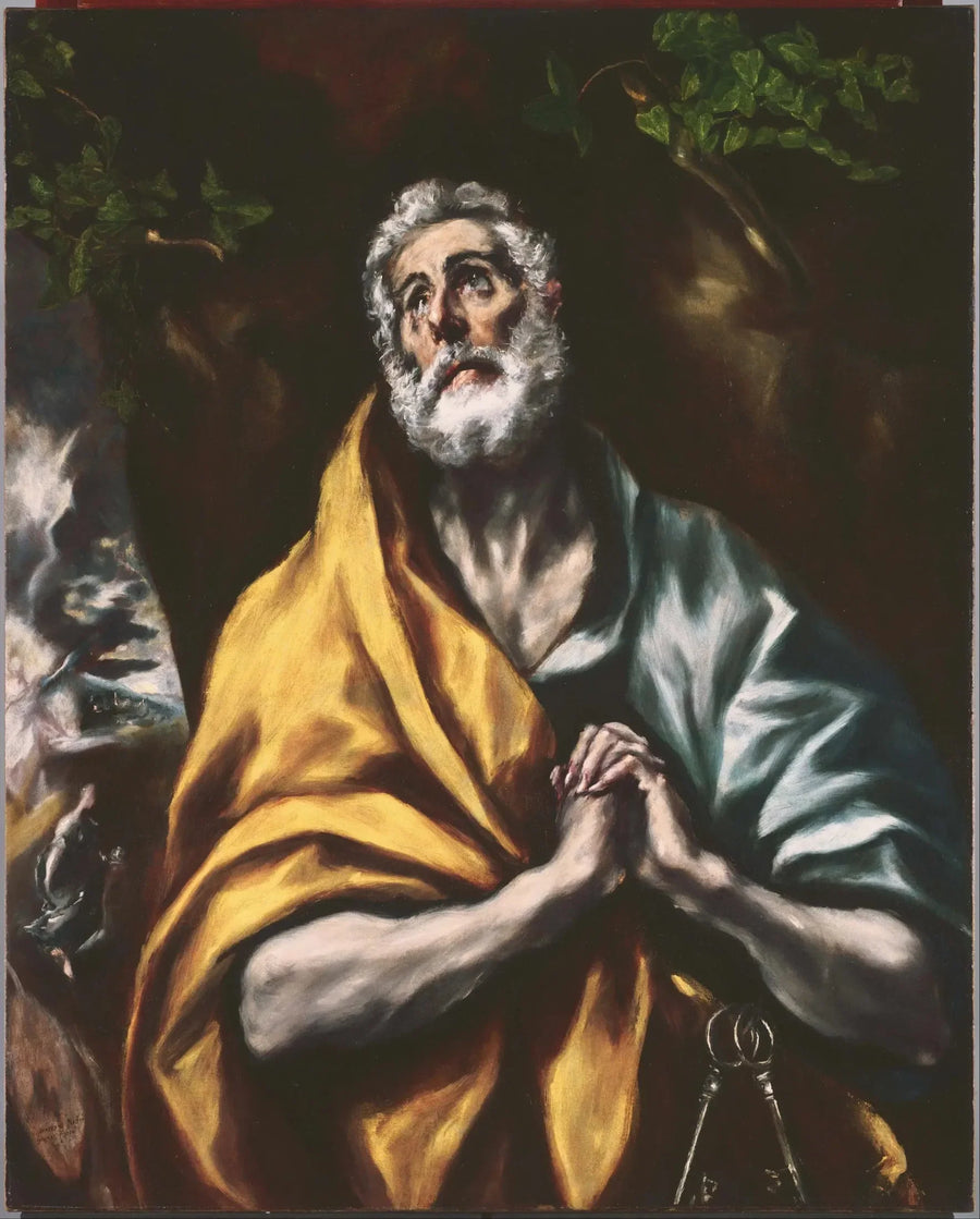 O São Pedro Arrependido - El Greco