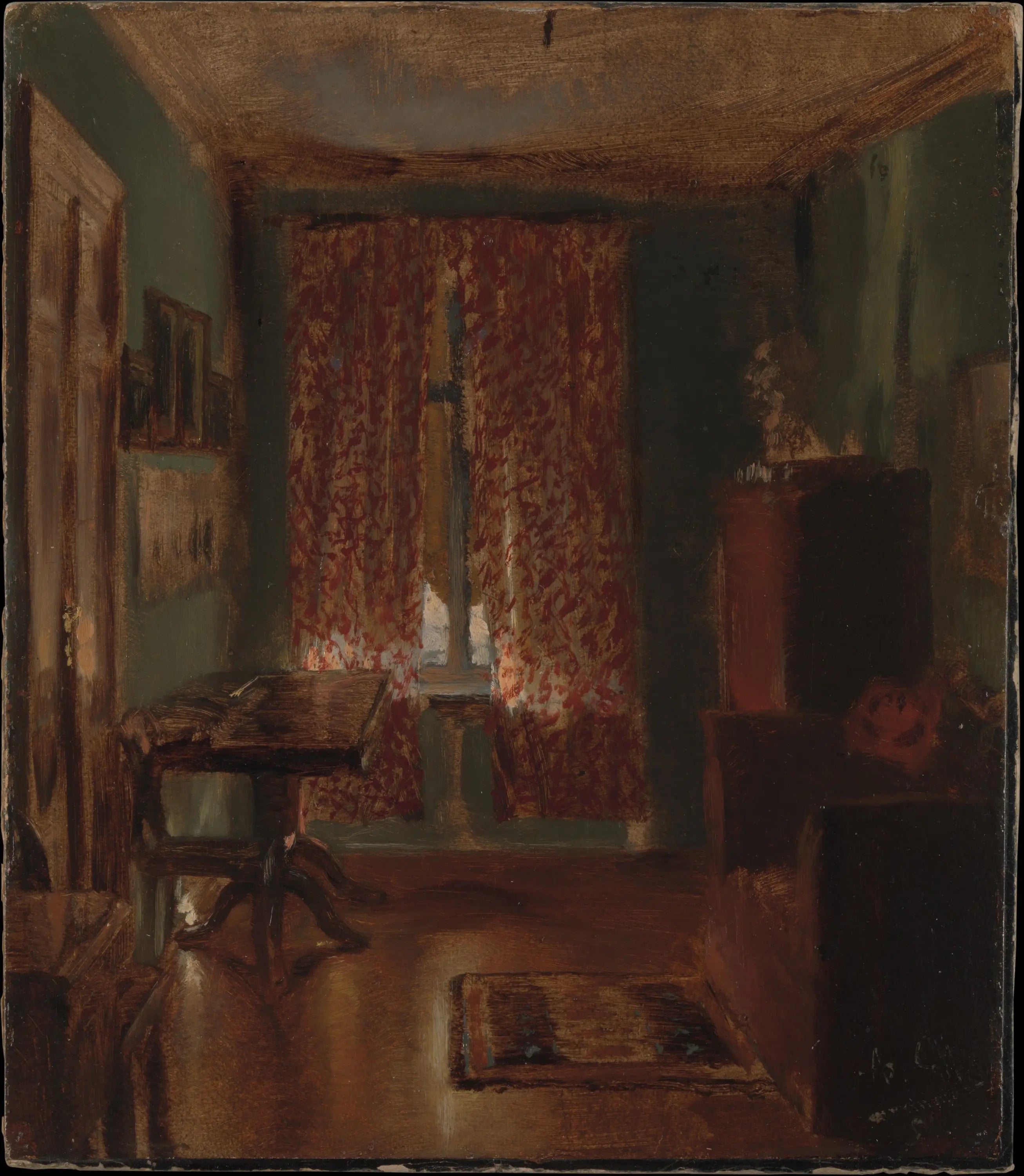 Le salon de l’artiste dans la Ritterstrasse - Adolph von Menzel - Alpha Reproduction