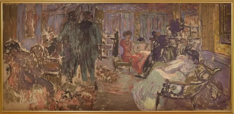 A sala dos Hessel - Édouard Vuillard