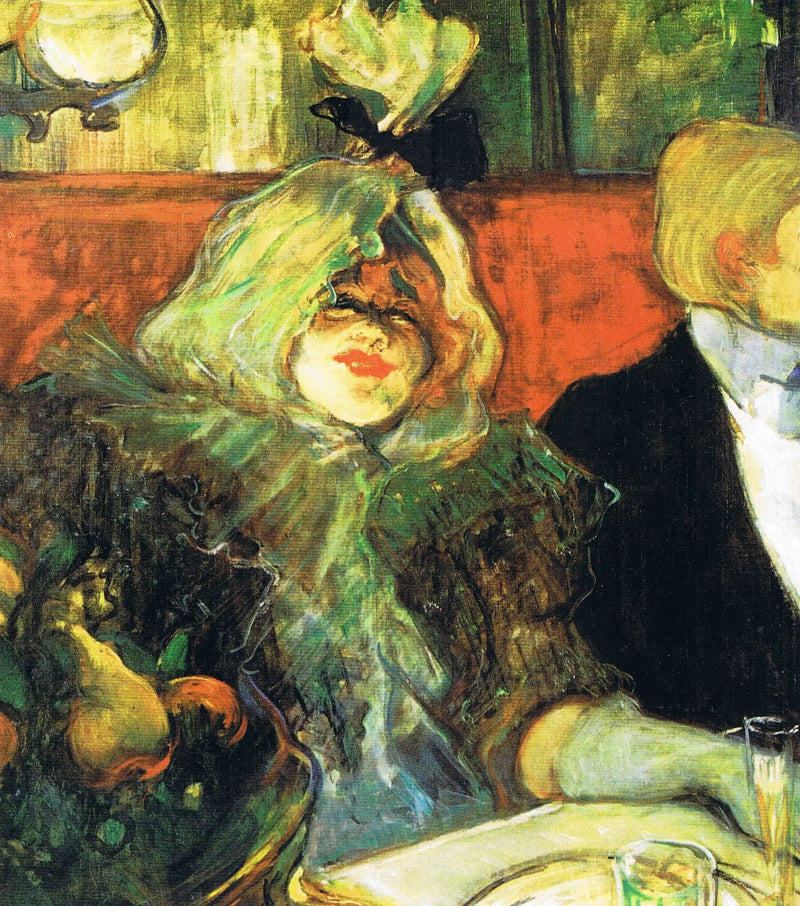 O Salão Privado - Henri de Toulouse-Lautrec