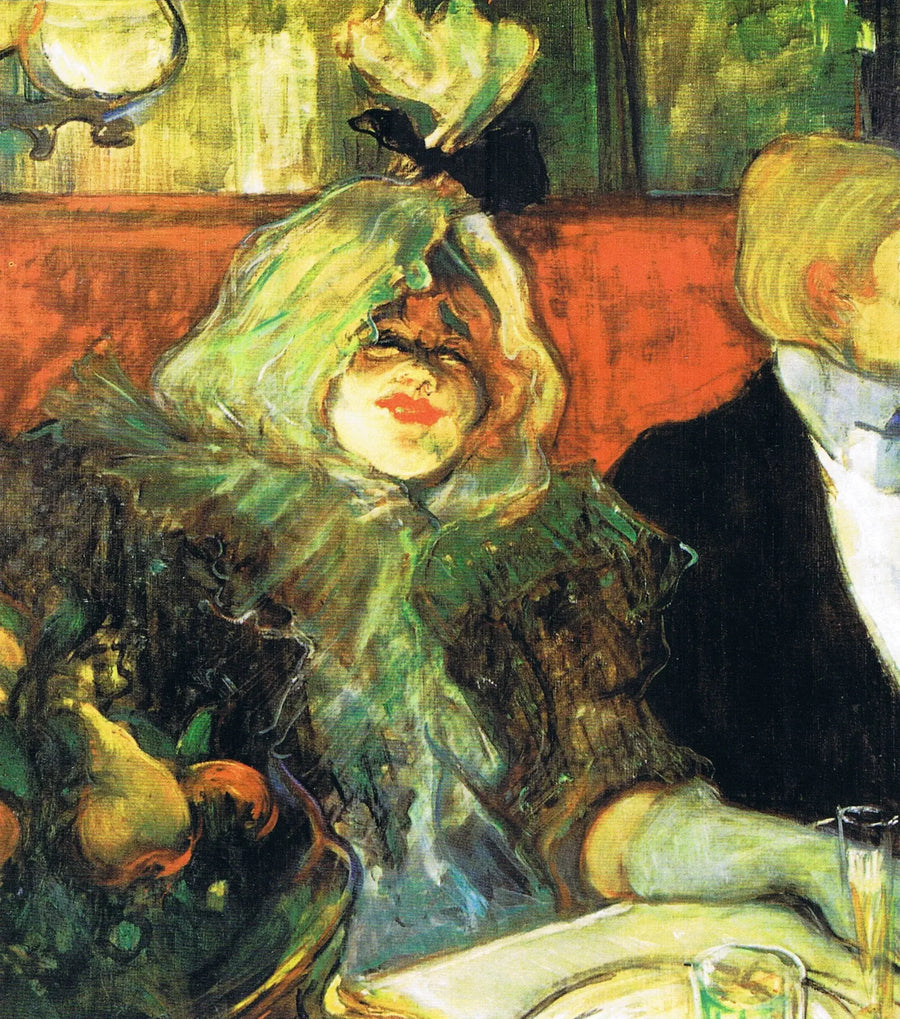 O Salão Privado - Henri de Toulouse-Lautrec