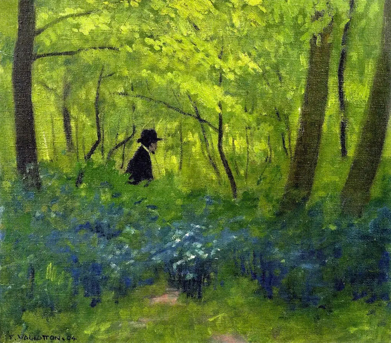 O sátiro no Bosque de Boulogne - Félix Vallotton