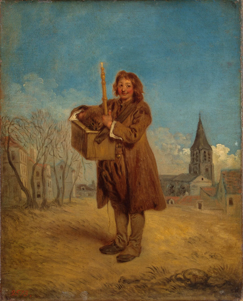 O Savoyard e a Marmota - Antoine Watteau