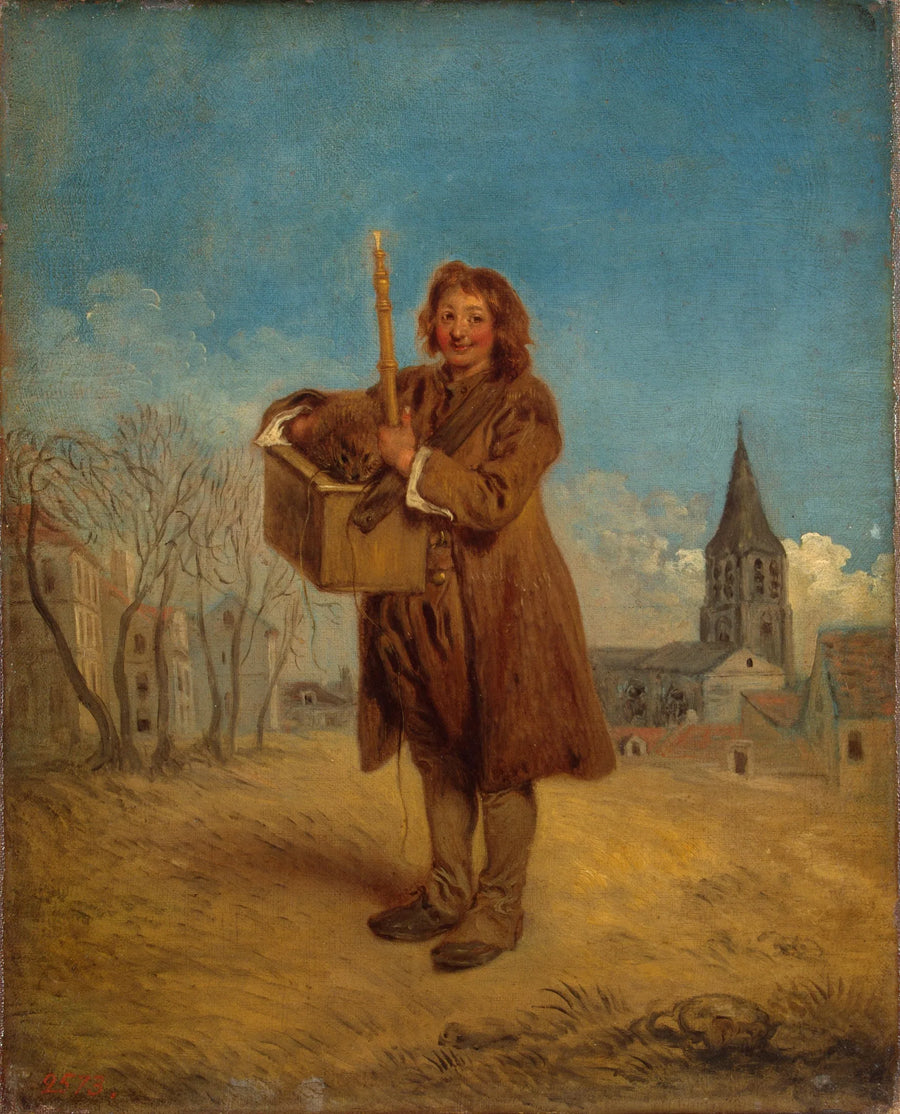 O Savoyard e a Marmota - Antoine Watteau