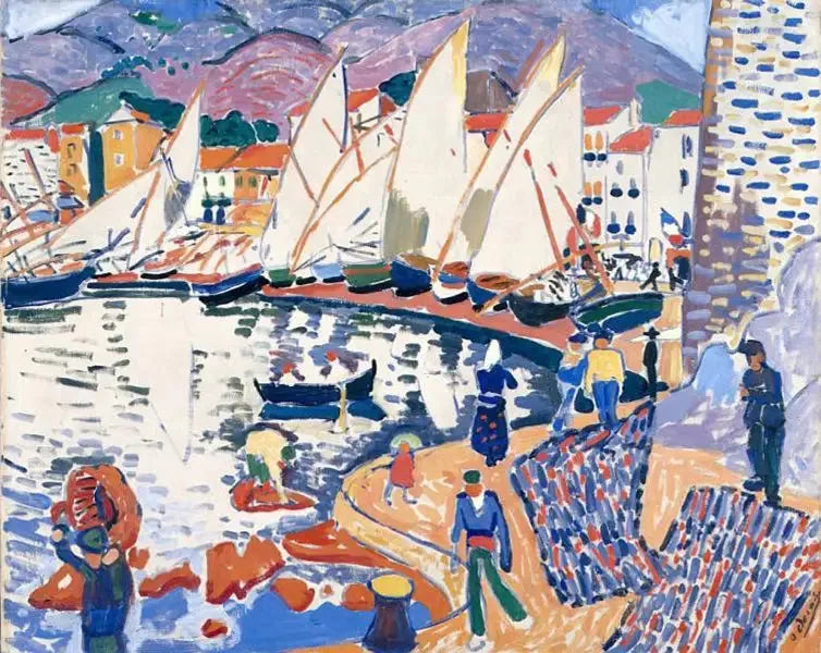 A Secagem das Velas - André Derain