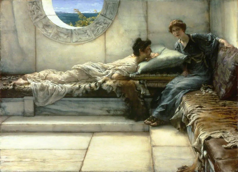 O segredo - Lawrence Alma-Tadema