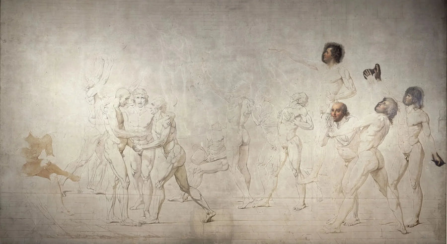 O Juramento do Jogo da Palma - Jacques-Louis David