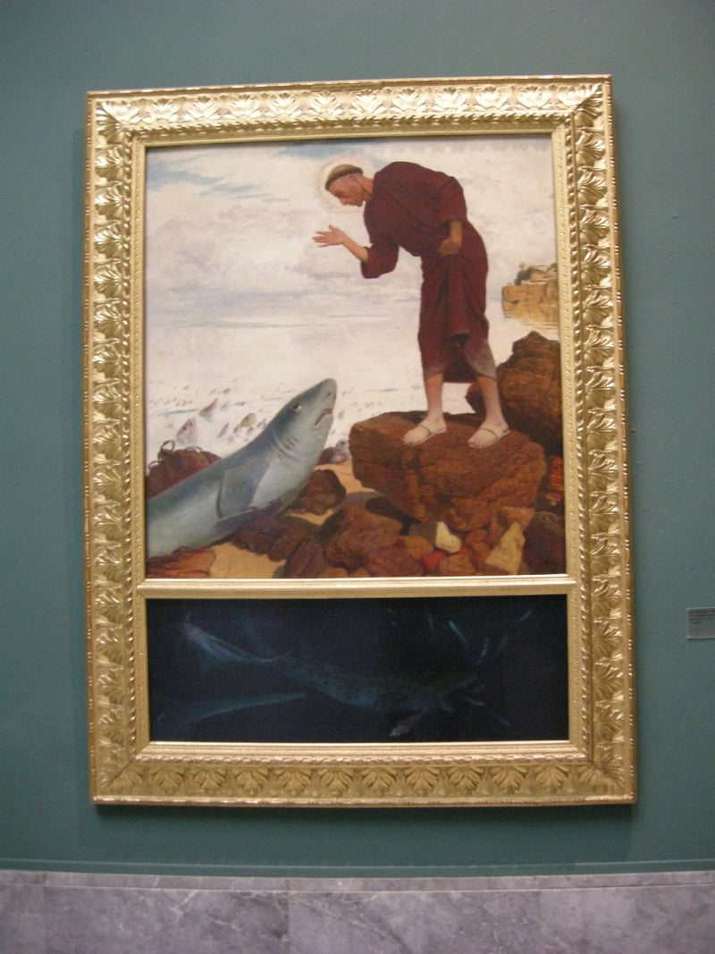 O sermão de Antoine - Arnold Böcklin