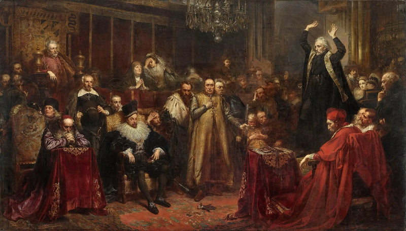 O Sermão de Piotr Skarga - Jan Matejko