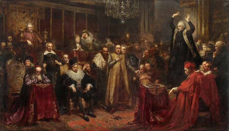 O Sermão de Piotr Skarga - Jan Matejko
