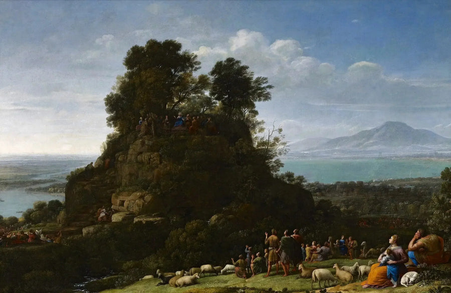 O Sermão da Montanha - Claude Lorrain