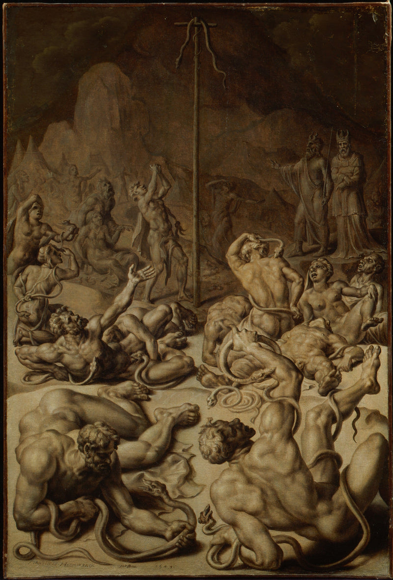 Le serpent d'airain - Maarten van Heemskerck