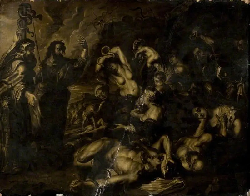 A Serpente de Bronze - Peter Paul Rubens