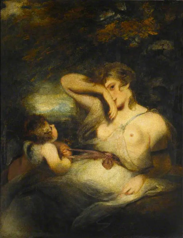 A serpente na grama (O amor liberta a zona de beleza) - Joshua Reynolds