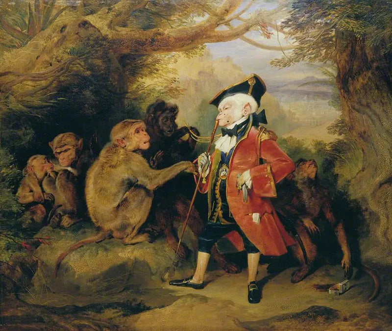 O macaco viajante - Edwin Henry Landseer