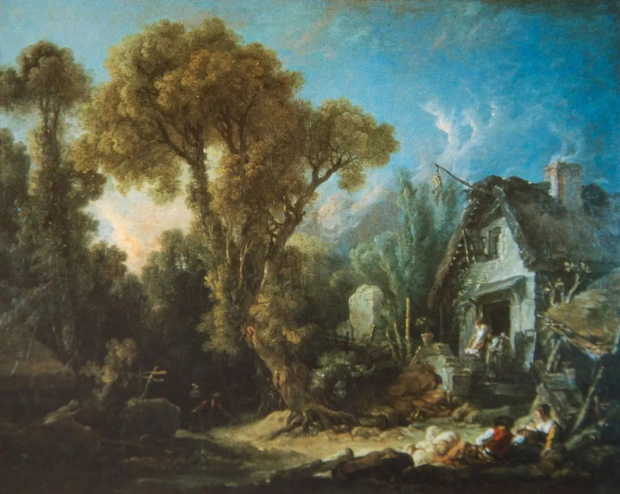 À noite (perto de Beauvais) - François Boucher