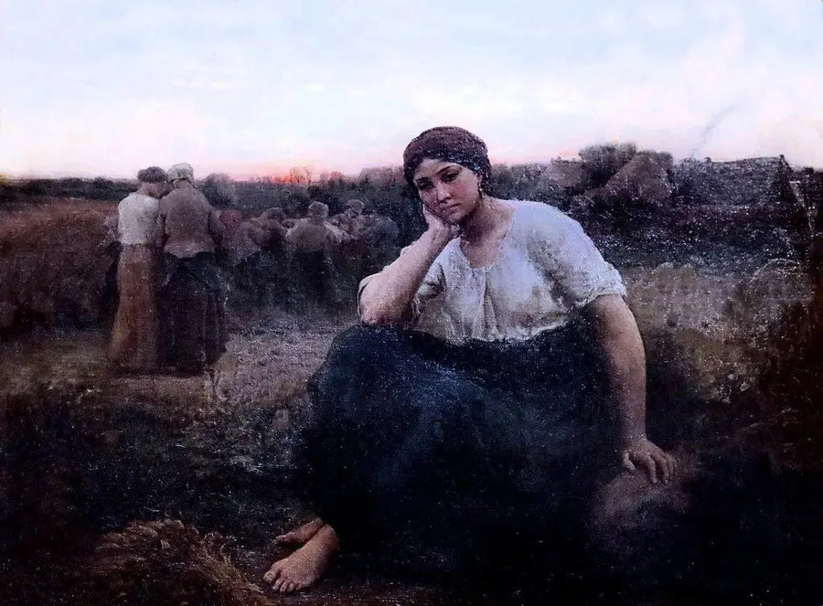 O Entardecer - Jules Breton