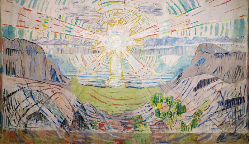 O Sol - Edvard Munch