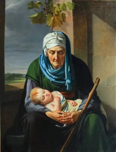 O Sono da infância e o da velhice - Marie-Guillemine Benoist